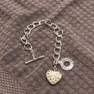 Bling Heart Bracelet
